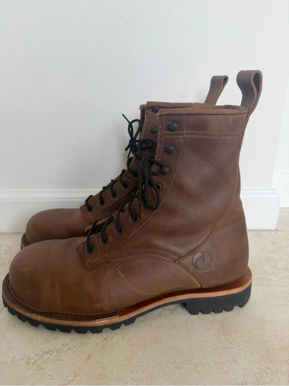 ORIGIN Made in Maine USA Lace Up Boots